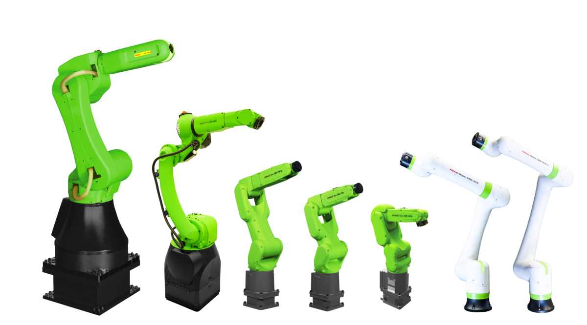 Fanuc Cobots are perfect for material removal applications